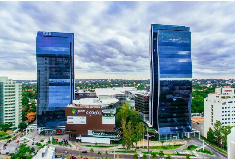 Paseo La Galeria Hotel & Suites Асунсион Екстериор снимка